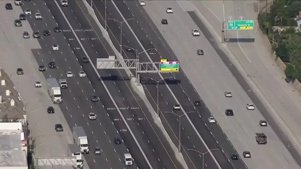 405 Freeway’s new express lanes are open from Costa Mesa