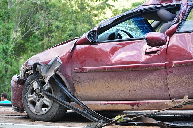 One was killed in a fiery solo-vehicle crash on an I-15 transition